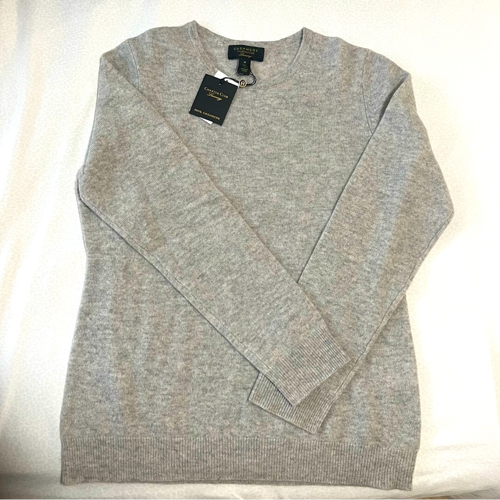 Crewneck Cashmere Sweater - NWT